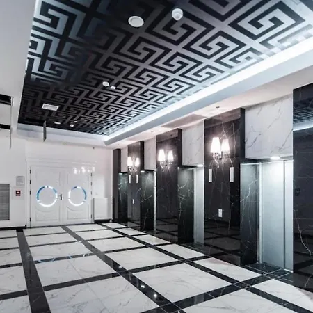 Hanza Tower White 24 Pool & Jacuzzi & Sauna Daire *